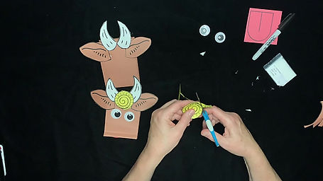 Cow Puppet Craft Demo